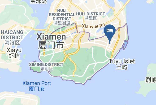 Xiamen Rushi Hotel Exhibition Center Map
