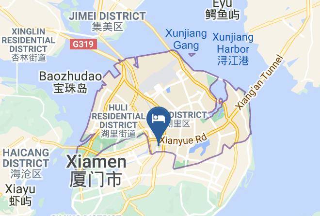 Xiamen - Xiamen Sansiro Hotel Maps