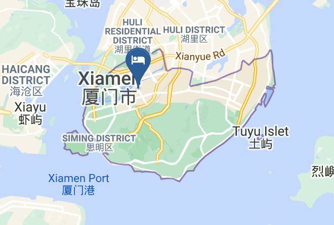 Xiamen - Xiamen Seashine Palace Hotel Nanhu Branch Maps