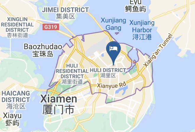 Xiamen - Xiamen Tenhua Hotel Maps