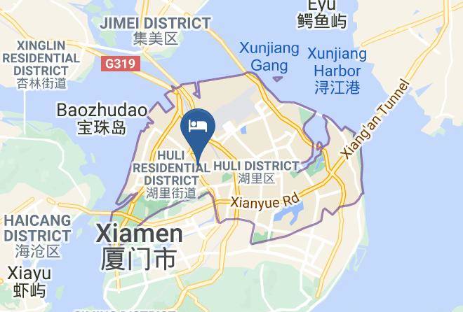 Xiamen Tianxiangwan Boutique Hotel Map