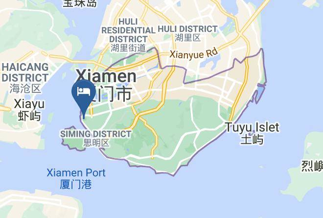 Xiamen - Xiamen Vast Seascape Hotel Maps