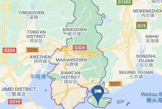 Xiamen - Xiamen Xiangjia Boutique Hotel Maps