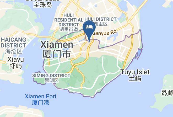 Xiamen - Xiamen Xingyuezhou Mingdian Hotel Maps