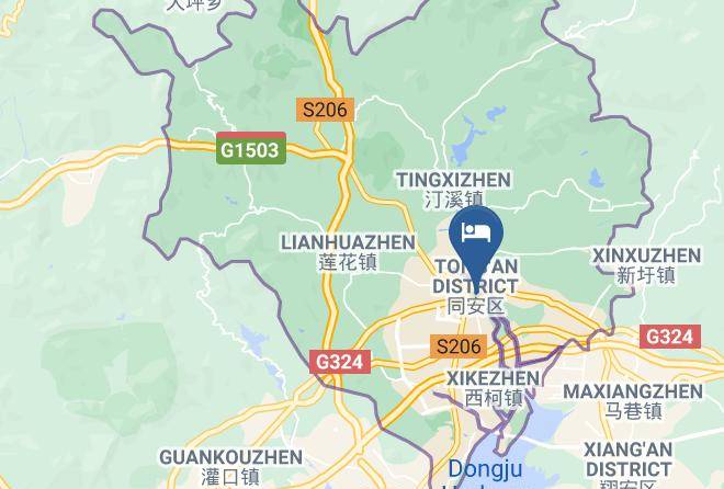 Xiamen - Xiamen Yiting Tongan Hotel Maps