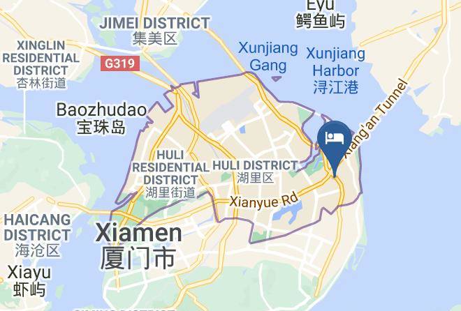 Xiamen - Xiamenxiyuegongyujiudian Maps