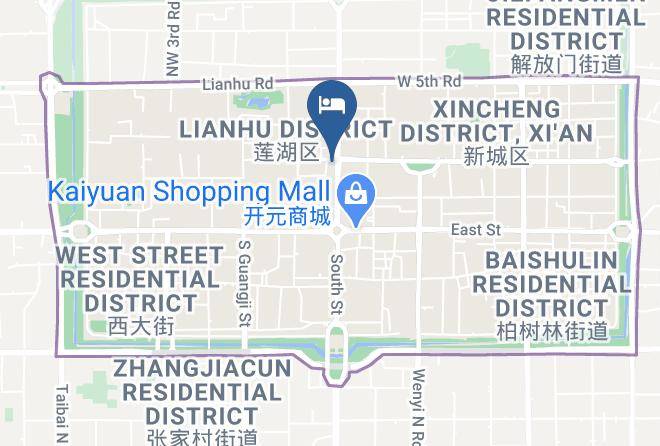 Xi An - Xian Bell Tower Success Business Hotel Maps