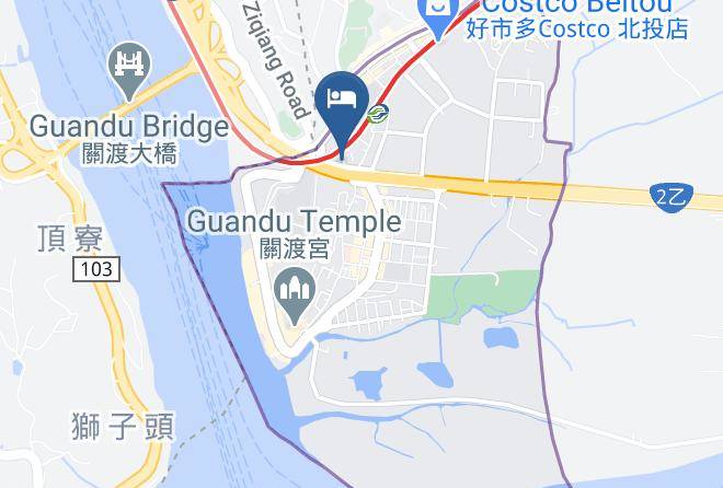 Beitou District - Xian Du Zhuang Hotel Maps