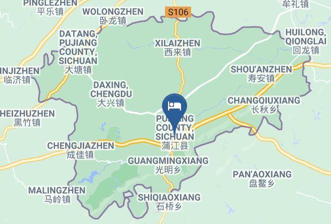 Chengdu - Xian He Hotel Maps