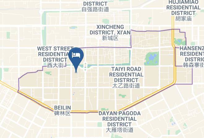Xi An - Xian Hua Shi Jian Hotel Maps