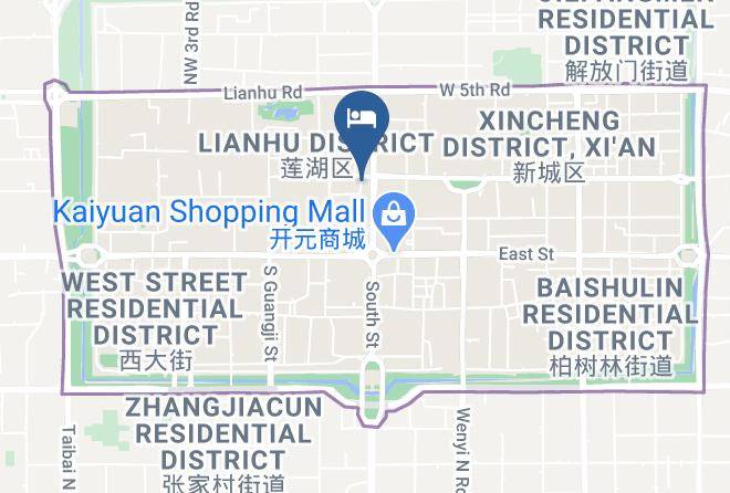 Xi An - Xian Jialong Business Hotel Maps