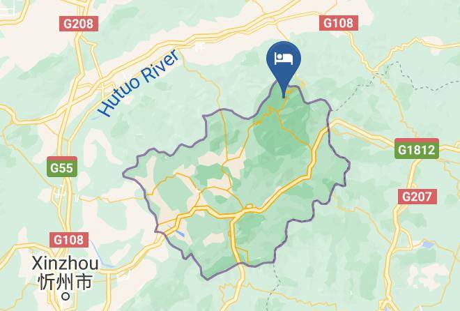Xinzhou - Xian Ren Ju Hotel Maps
