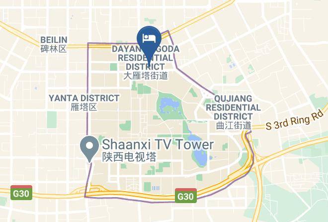 Xi An - Xian Yanta International Hotel Maps