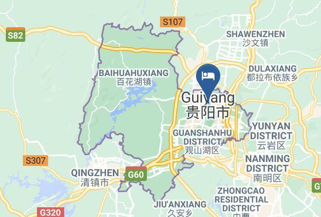 Guiyang - Xiandai Huayuan Hotel Maps