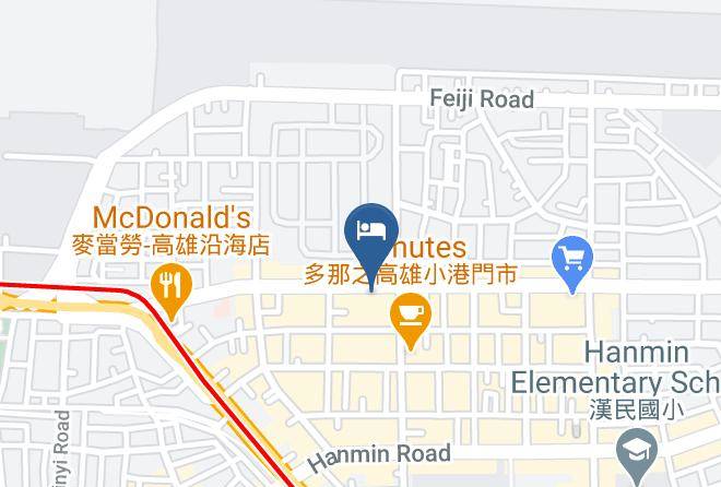 Xiaogang District - Xiang Di Jing Dian Motel Maps