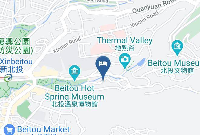 Beitou District - Xiang Hot Spring Maps