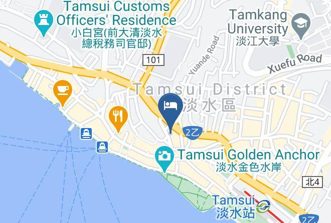 Tamsui District - Xiang Lai Hotel Maps