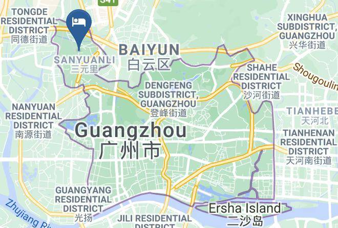 Guangzhou - Xiang Yang Hotel Maps
