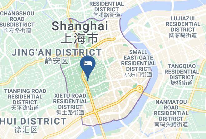 Huangpu District - Xiang Yang Hotel Lu Wan Shangha Maps