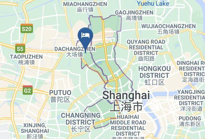 Jing An District - Xiang Yi Hotel Maps