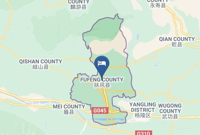 Baoji - Xiang Yun Siji Hotel Maps
