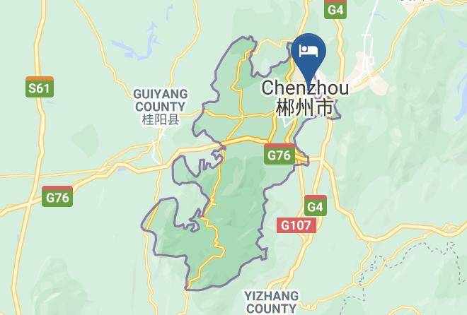Chenzhou - Xiangcun Dawancai Hotel Maps