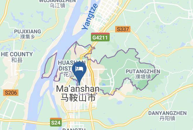 Maanshan - Xiangdong Business Hotel Maps