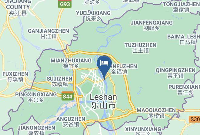 Leshan - Xiangguo Holiday Hotel Maps