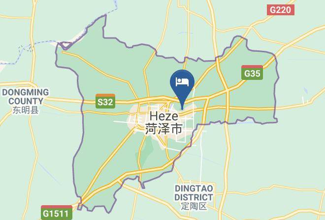 Heze - Xiangji Yuyanlou Hotel Maps