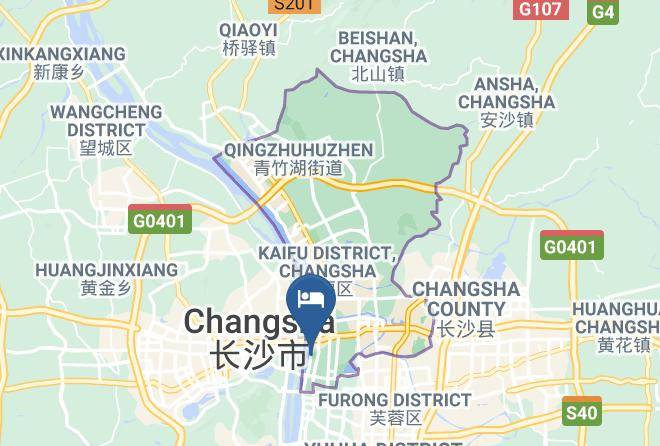 Changsha - Xiangjun Huatian Hotel Maps