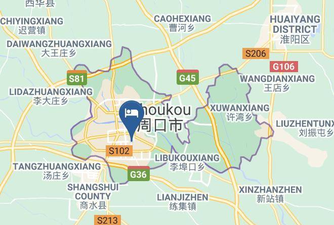 Zhoukou - Xiangrikui Fashion Hotel Maps