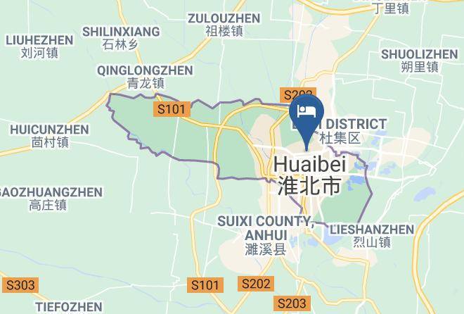 Huaibei - Xiangshan Hotel Maps