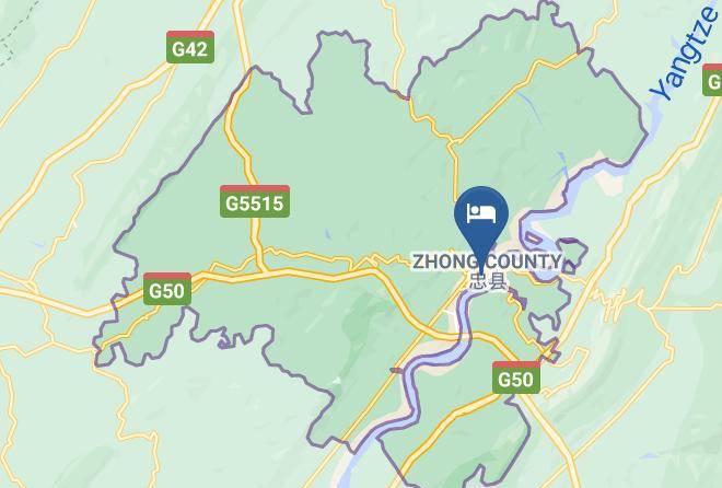 Zhongxian County - Xiangshan Hotel Maps