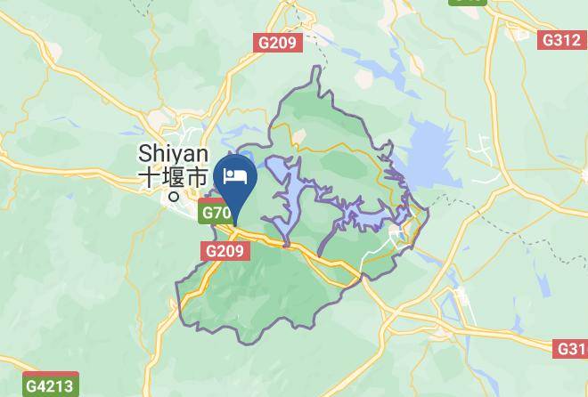 Shiyan - Xiangshan Lijing Hotel Maps