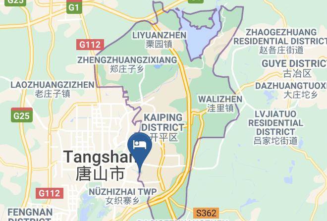 Tangshan - Xiangting Qitian Express Hotel Maps