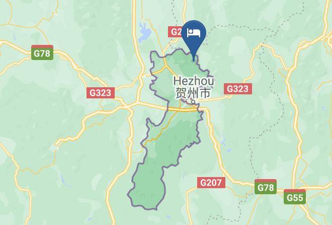 Hezhou - Xianguzhai Hotel Maps