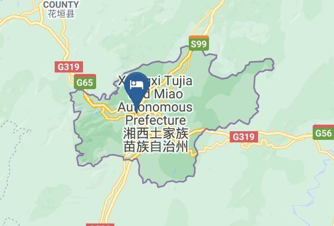 Xiangxi Aut Prefecture - Xiangxi Mingzhu Holiday Hotel Maps