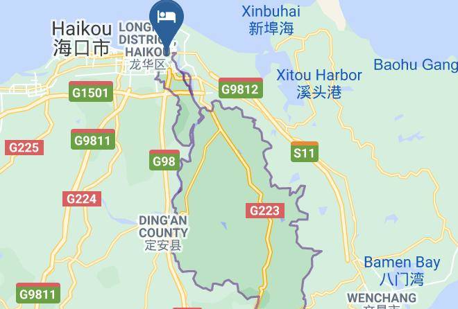 Haikou - Xiangxin Business Hotel Maps