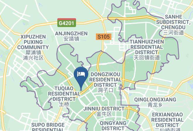 Chengdu - Xiangyuan Hotel Maps