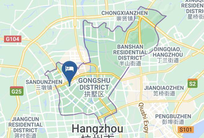 Hangzhou - Xiangyuan Hotel Maps
