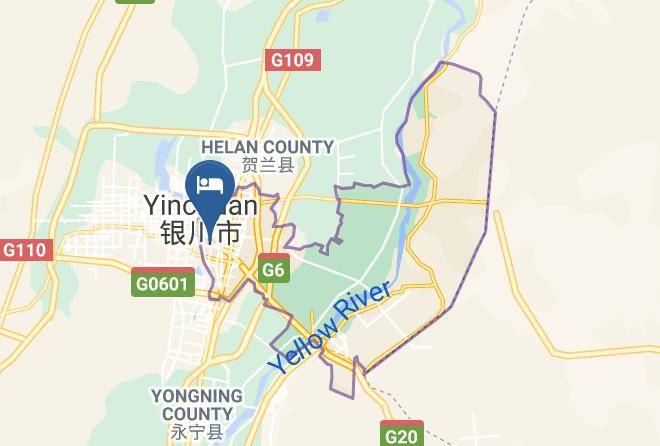 Yinchuan - Xiangyuan Hotel Maps