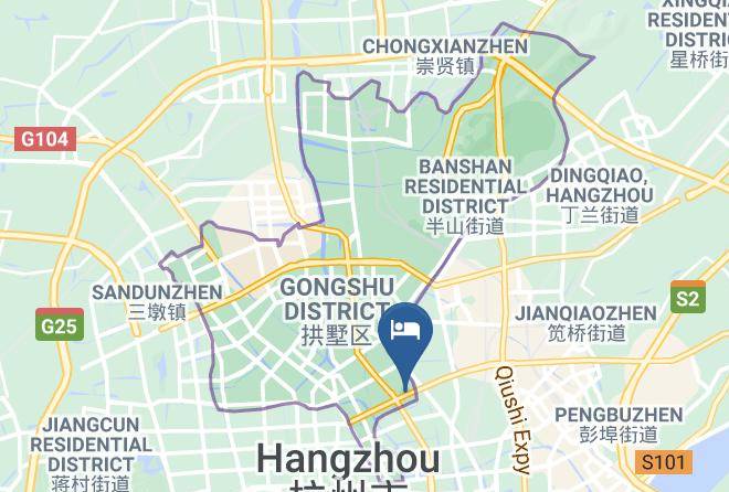 Hangzhou - Xiangyuan Hotel Zhejiang Maps