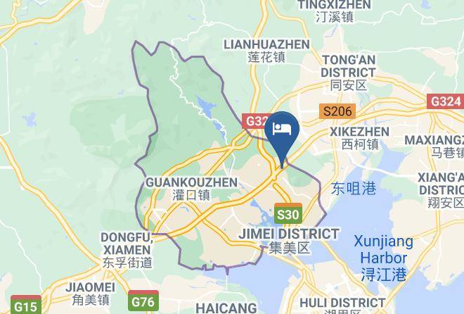 Xiamen - Xiangyue College Hotel Maps