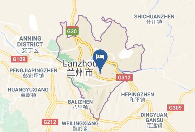 Lanzhou - Xiangyun Hotel Maps