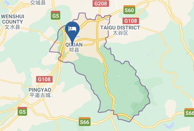 Jinzhong - Xiangzheng Hotel Maps
