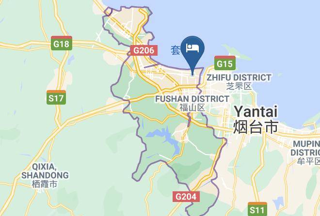Yantai - Xianjian Hotel Maps