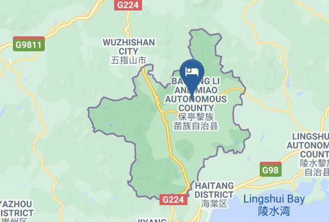 Baoting Lizu Miaozu Aut County - Xianlingjun Diamond Boutique Hotel Maps