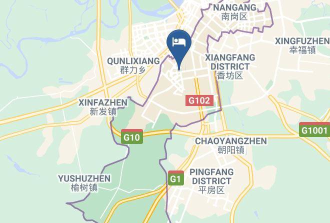 Harbin - Xianrenzhanggongyu Maps