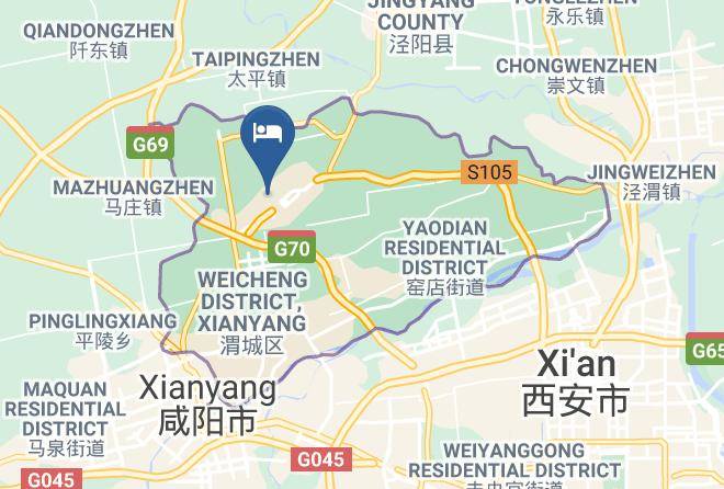 Xianyang - Xianyan Longxianglin Business Hotel Maps