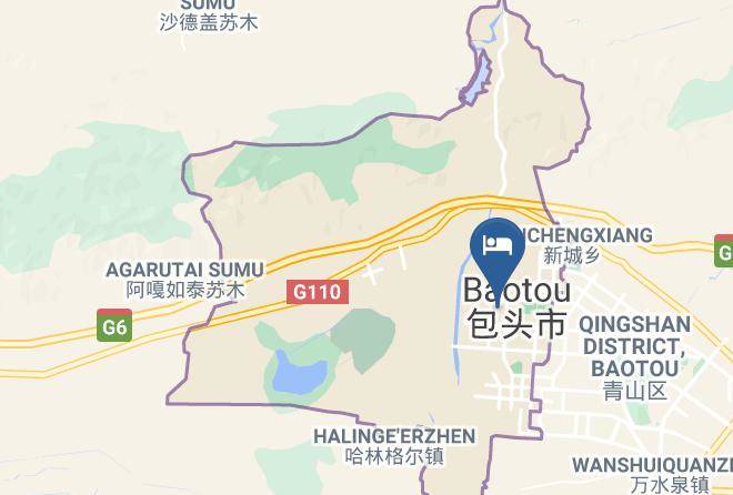 Baotou - Xiaobudian Express Hotel Maps